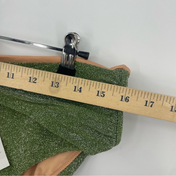 J.Crew Women's $76 High Cut TIe-Waist Bikini Bottom Sparkle Size XL BC133 - Picture 10 of 11